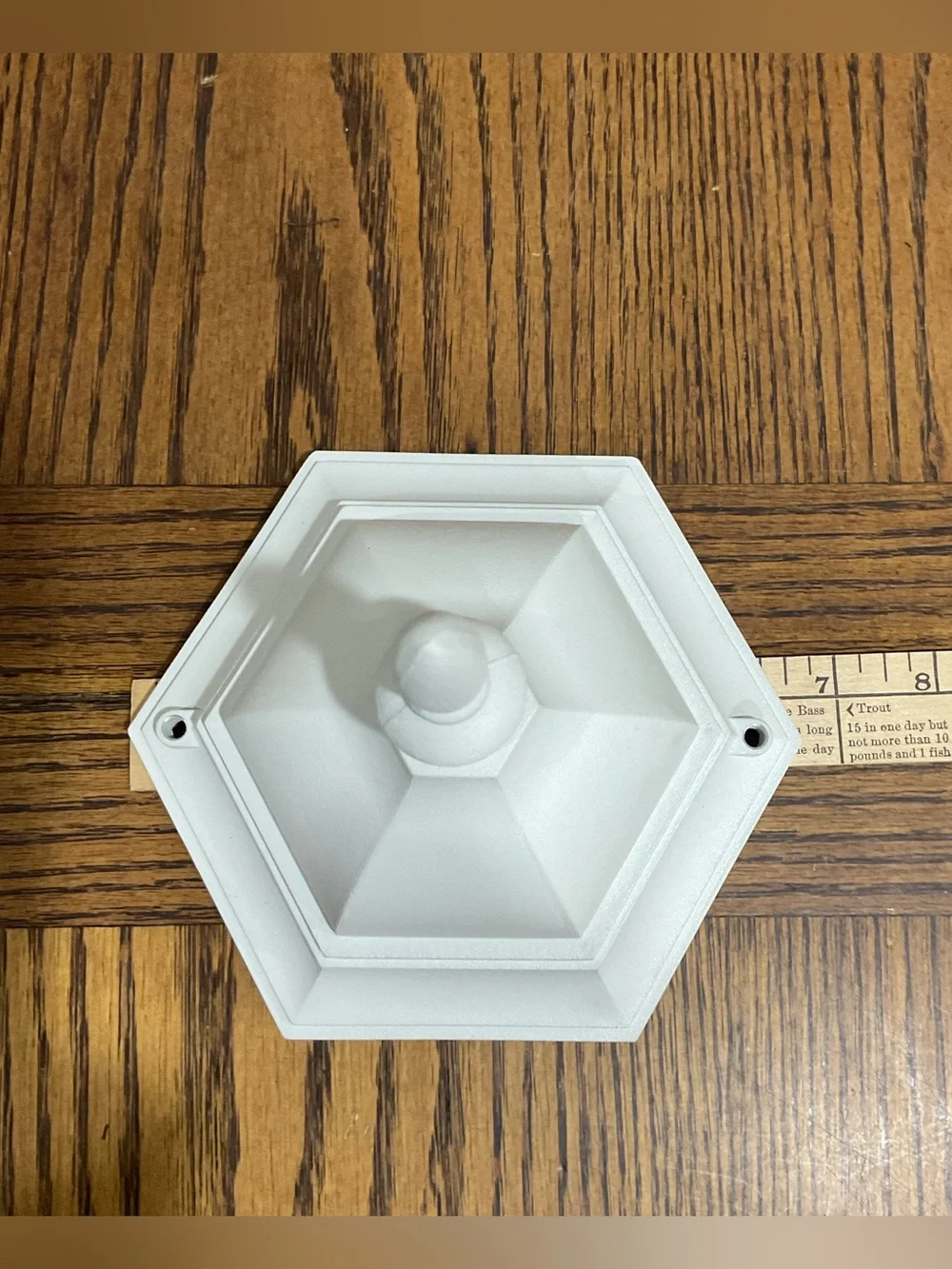 White Outdoor Post Lantern Light